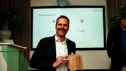 Directeur Mooiland met prijs