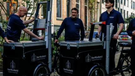 Mannen van het buurtklusbedrijf